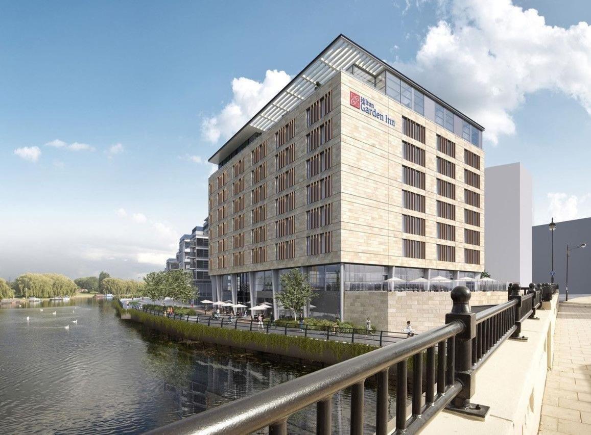 Hilton Garden Inn Peterborough City Centre Ngoại thất bức ảnh